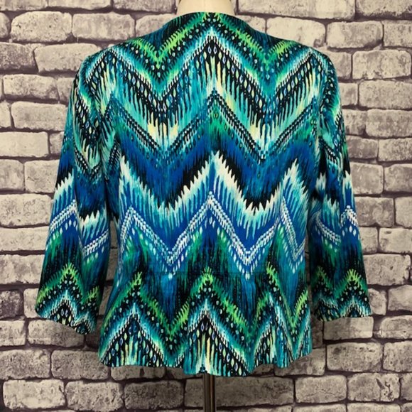 Chico's Fully Lined No Close Jacket Size M - Picture 6 of 10